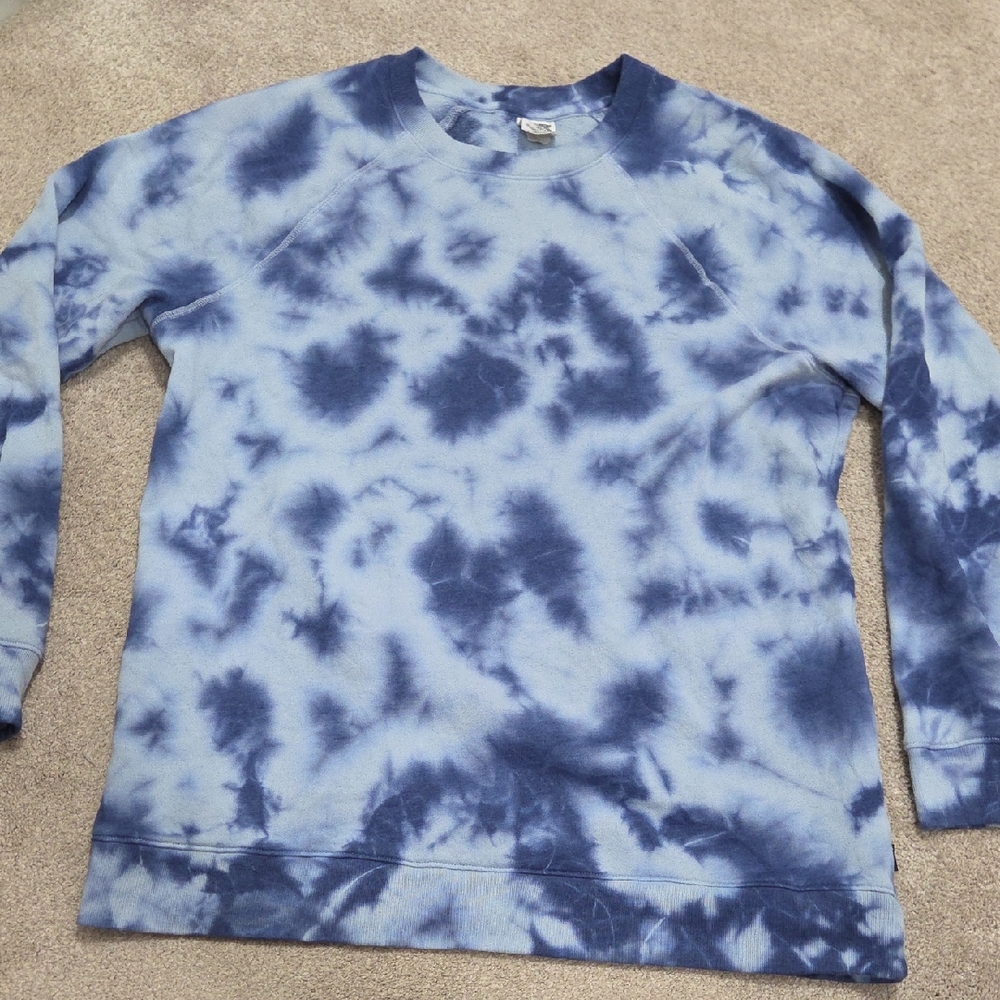 Victoria's Secret PINK One Size Tie Dye Crewneck